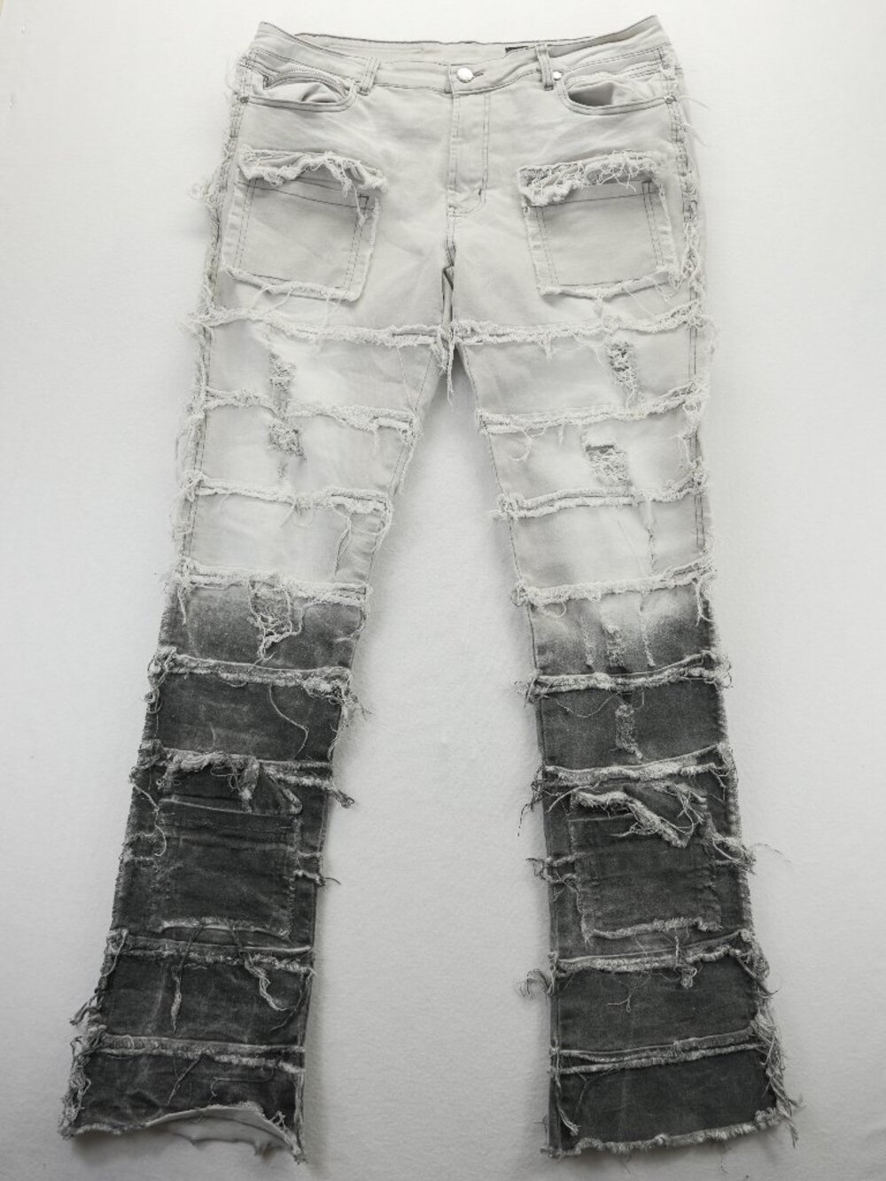Rockstar‎ Original RSM 205 Flare Jeans Men 38x35 Streetwear Y2K Denim Pants